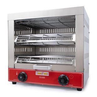 GoodFood Гриль саламандра електричний GS300 DOUBLE 00234 фото